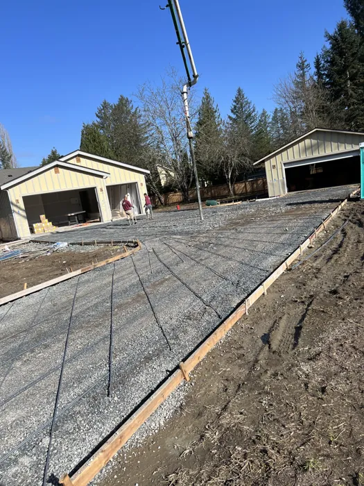 Driveway preparation and reinforcement